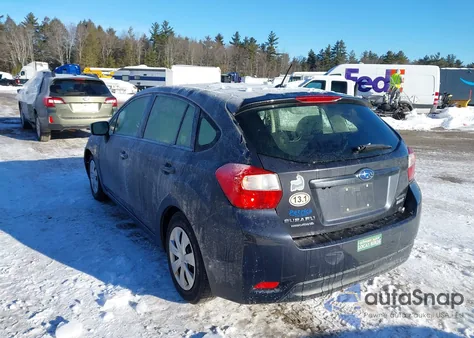 2015 Subaru Impreza 2.0I from USA, damaged, VIN JF1GPAA62F8236006